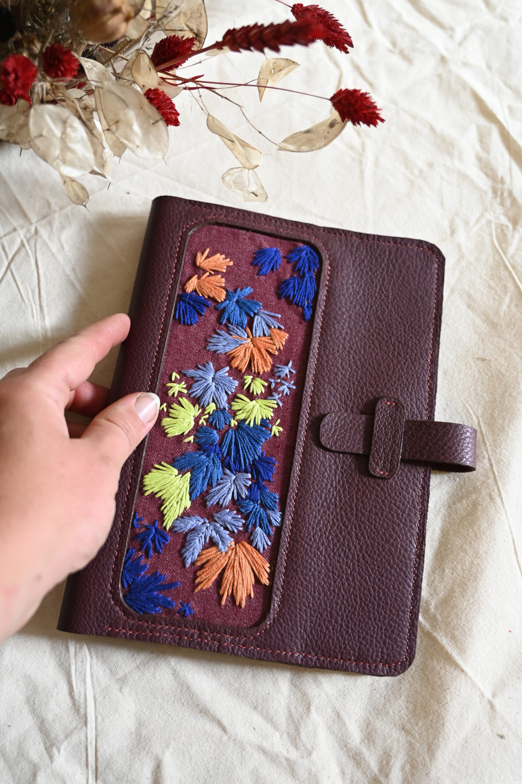 Protège carnet – Iris
